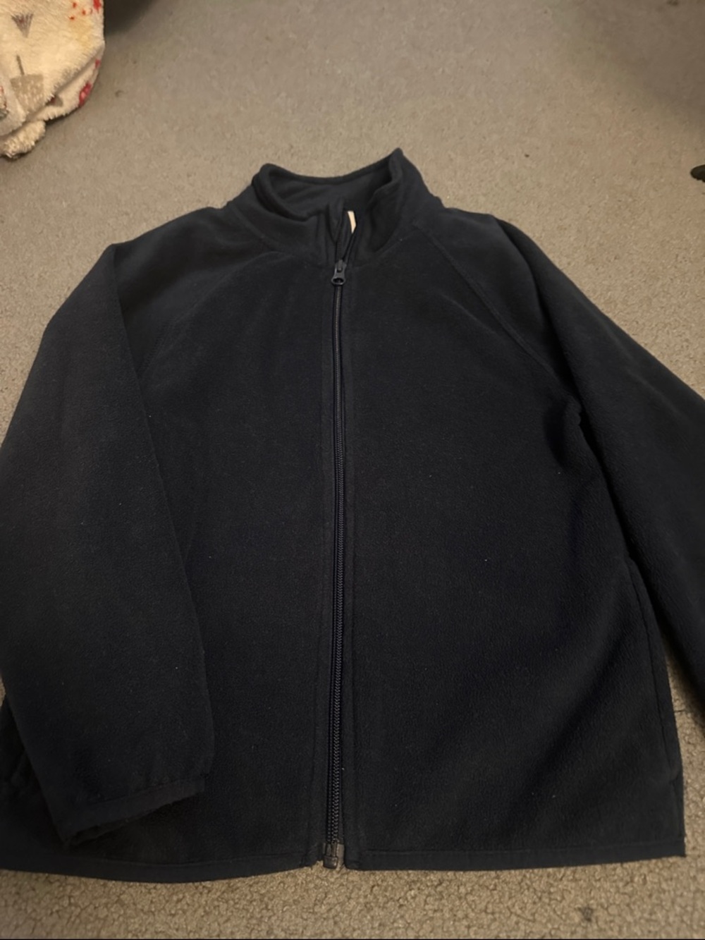 Classic Full-Zip Fleece Jacket - Navy